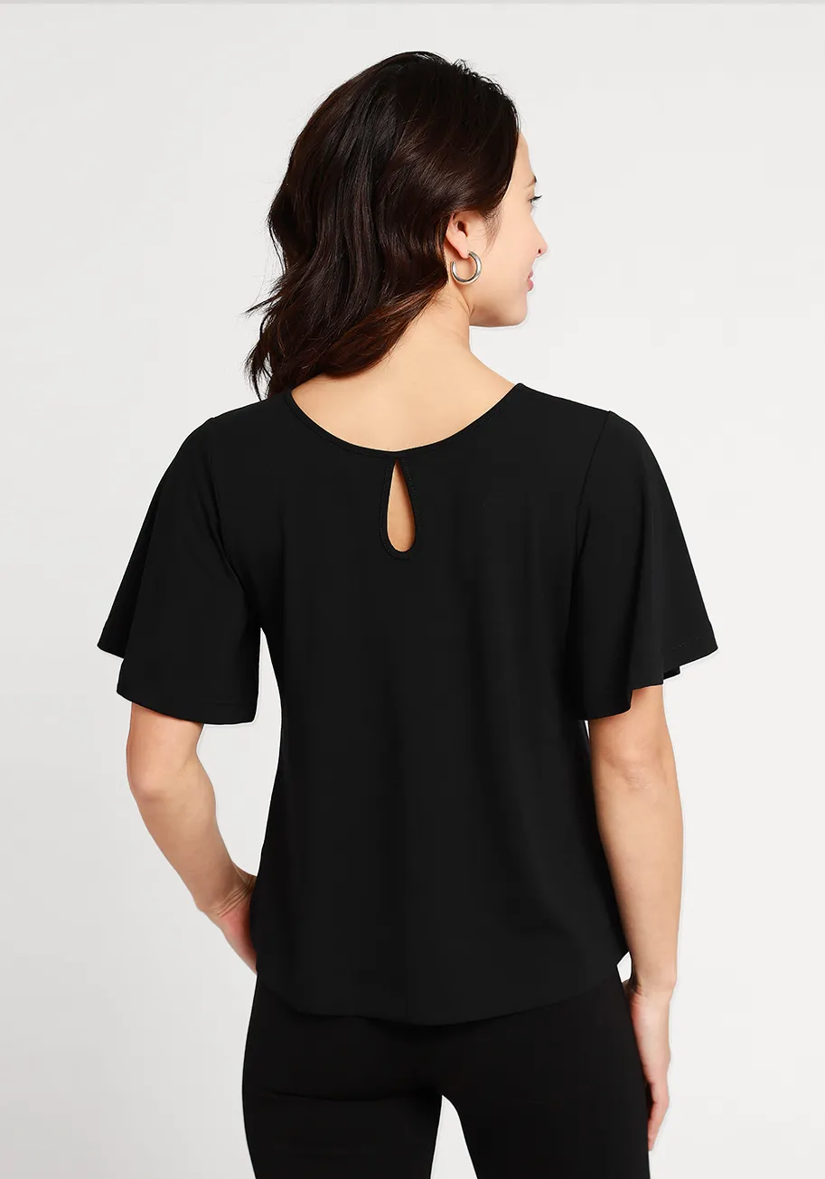 Flow Reversible Top (Black) sold by Betabrand product image thumbnail 3
