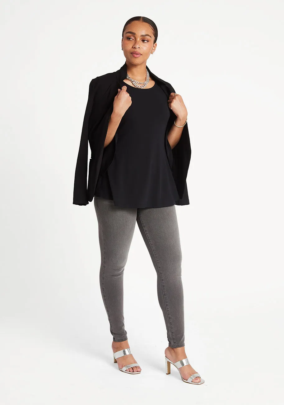 Samantha Tunic (Black) sold by Betabrand product image thumbnail 4