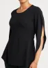 Samantha Tunic (Black) sold by Betabrand
