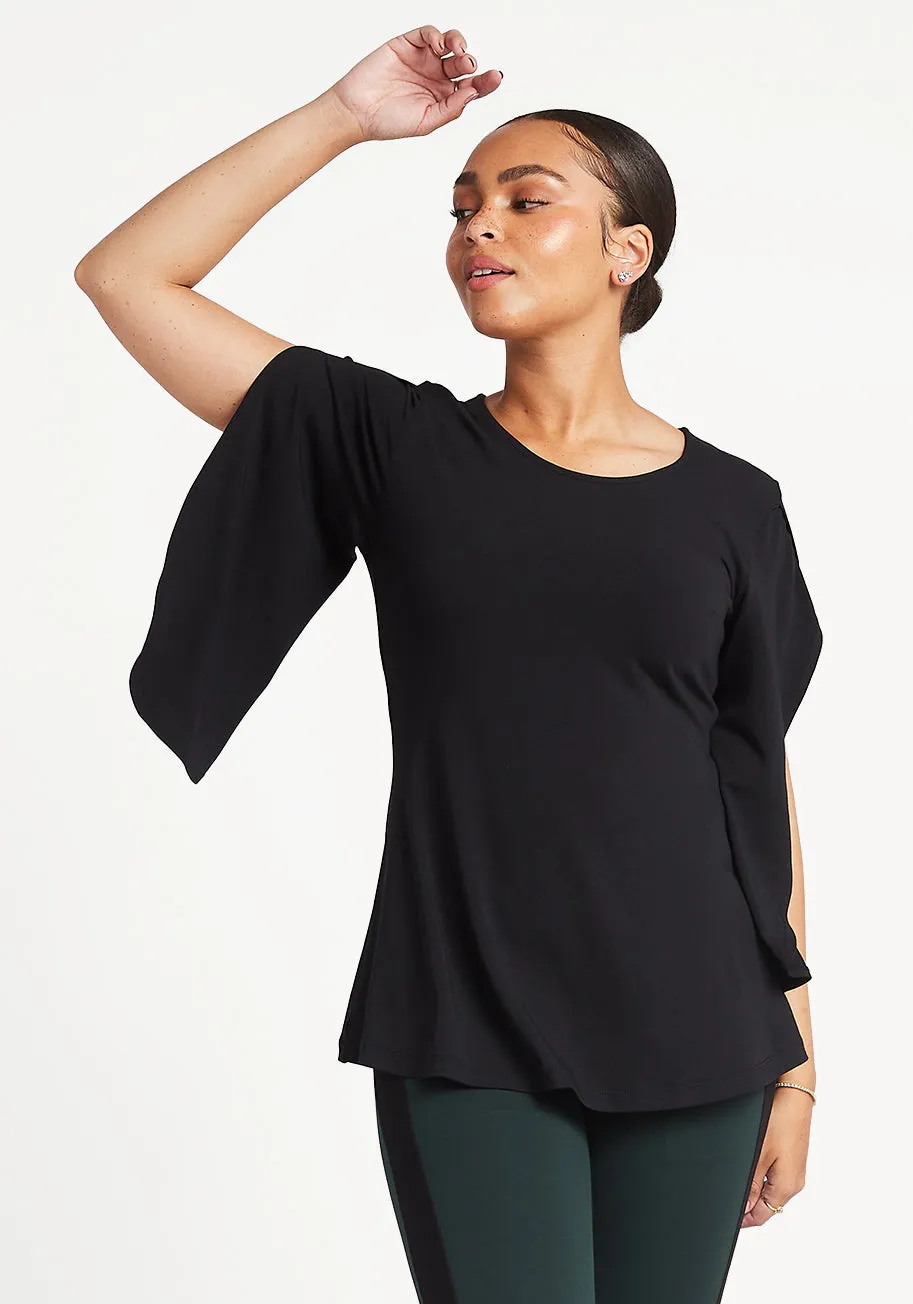 Samantha Tunic (Black) sold by Betabrand product image thumbnail 5