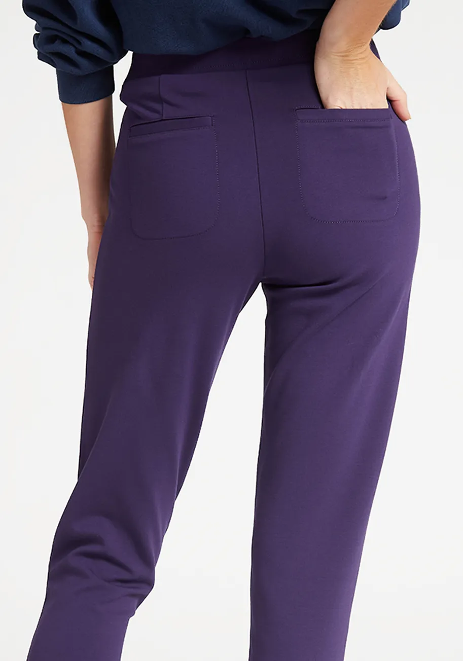 Skinny-Leg | SoHo Joggers (Moondrop) sold by Betabrand product image thumbnail 3