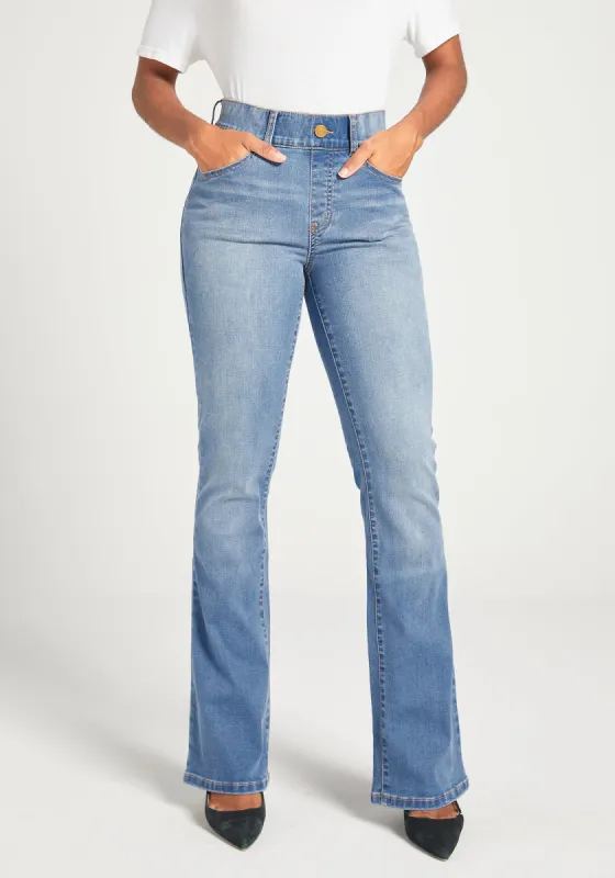 Signature Mid-Rise Denim | Bootcut (Sonora Wash) made by Betabrand