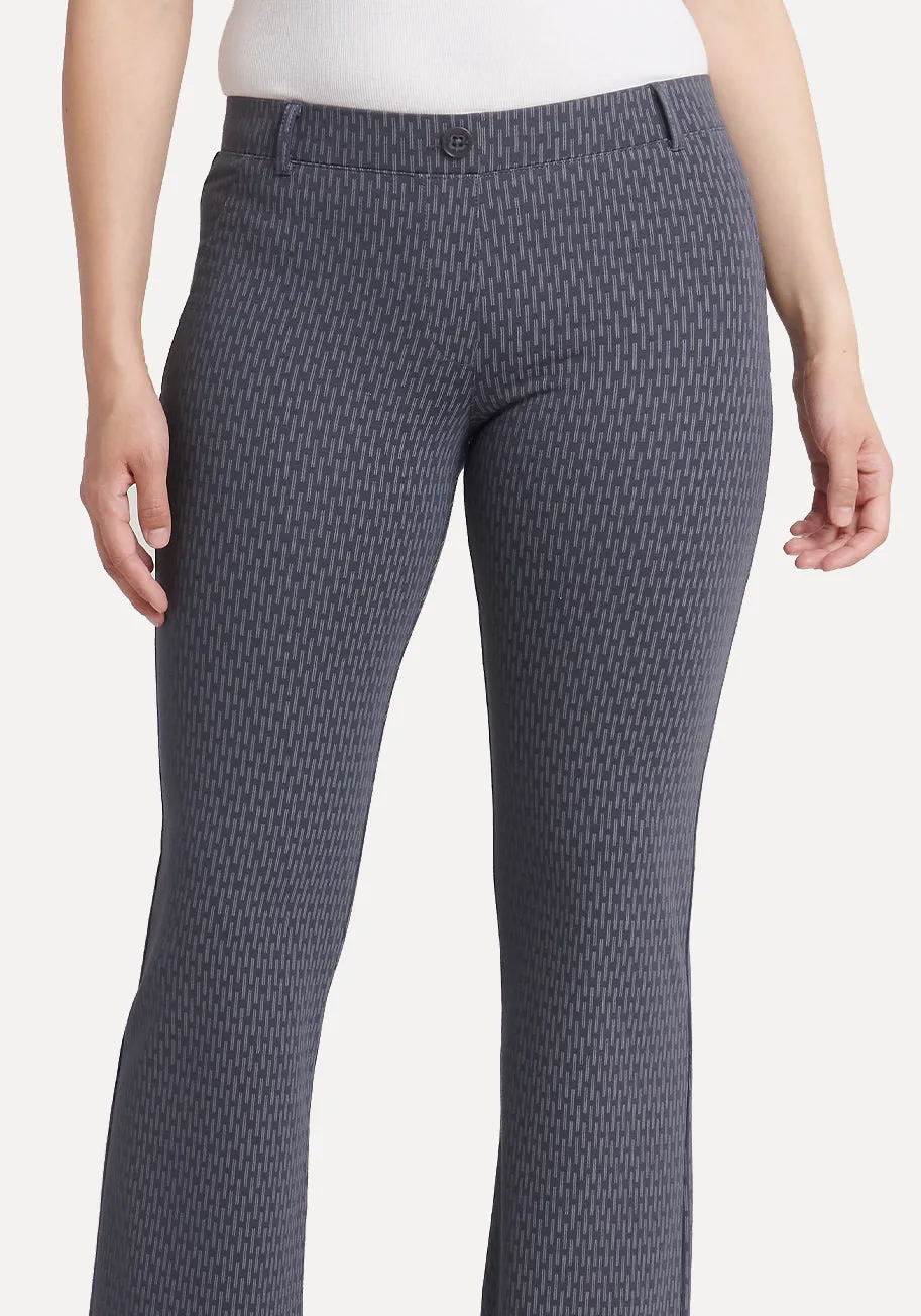 Boot Cut | Two-Pocket Dress Pant Yoga Pants (Limestone) sold by Betabrand product image thumbnail 2