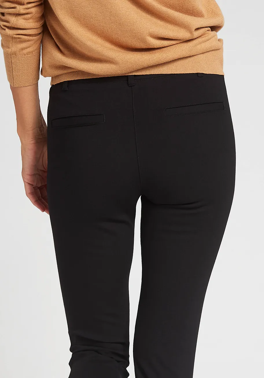 Skinny-Leg | Classic Dress Pant Yoga Pants (Black) sold by Betabrand product image thumbnail 3