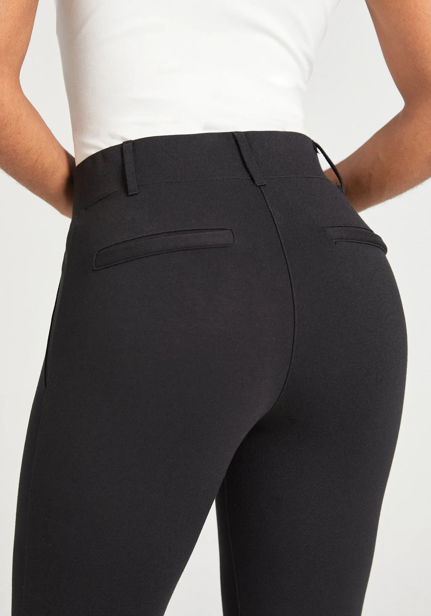 Classic DPYP™ Dress Pant Yoga Pant | Skinny (Black) sold by Betabrand product image thumbnail 4