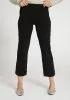 Crop | Cosmo Lite Dress Pant Yoga Pant (Black) sold by Betabrand