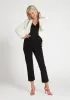 Crop | Cosmo Lite Dress Pant Yoga Pant (Black) sold by Betabrand