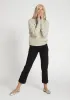 Crop | Cosmo Lite Dress Pant Yoga Pant (Black) sold by Betabrand
