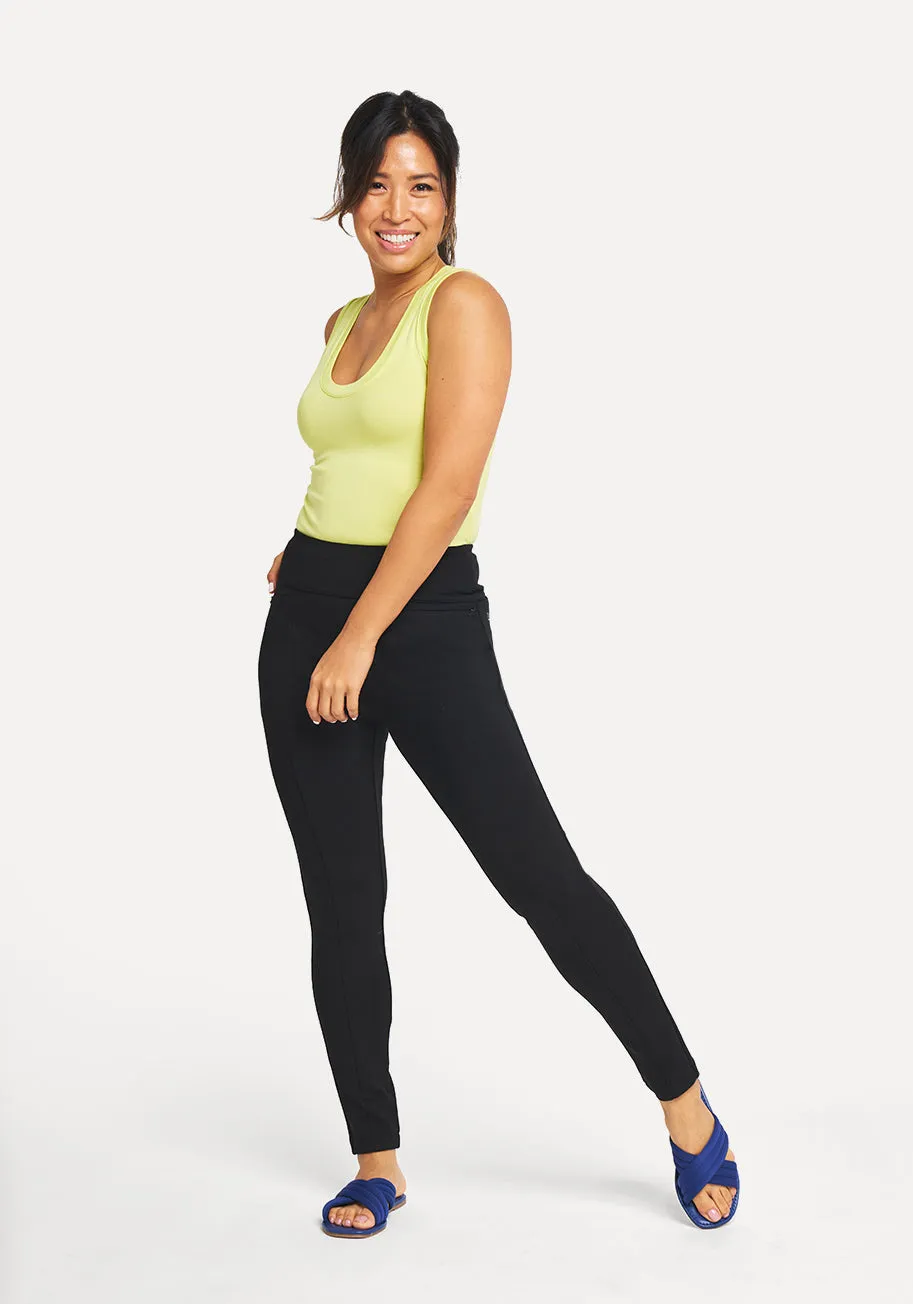 Skinny-Leg | Power-Down Pant (Black) sold by Betabrand product image thumbnail 4