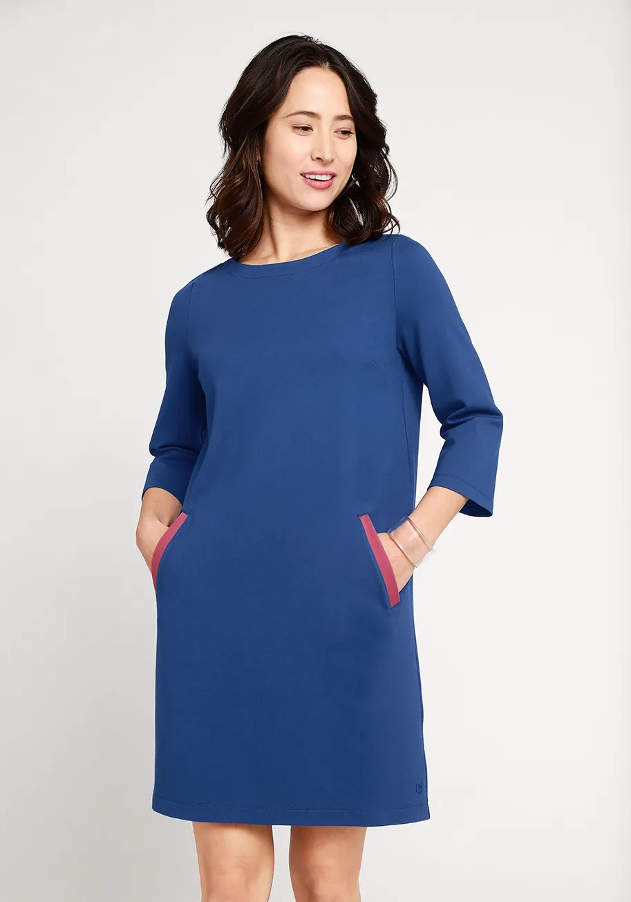 Half-Day Shift Dress (Starry Night) sold by Betabrand product image thumbnail 2