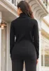 SoftBlend Merino Turtleneck (Black) sold by Betabrand