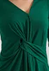 Twist-Front Long Sleeve (Dark Green) sold by Betabrand
