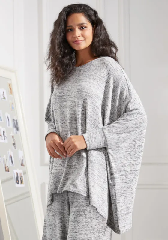 UltraEase Cape Tunic (Heather Charcoal) - Final Sale made by Betabrand