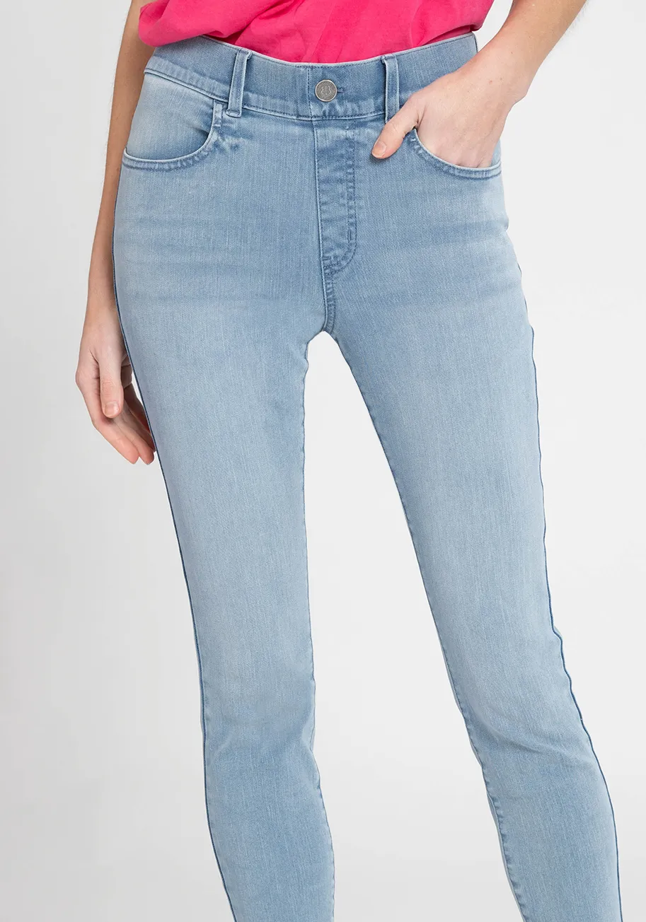 Signature Mid-Rise Denim | Skinny (Cloud Wash) sold by Betabrand product image thumbnail 2