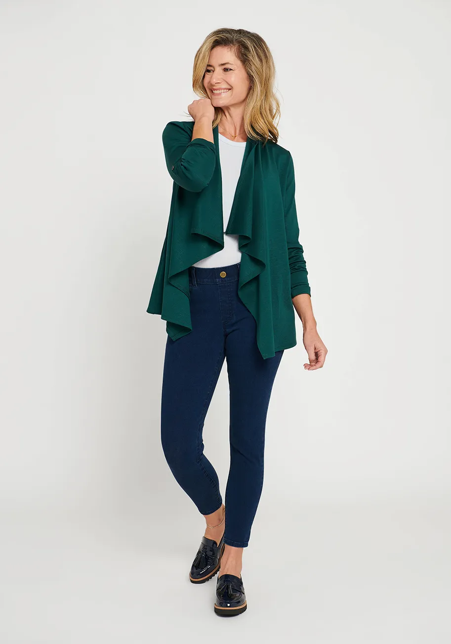 Liz Wrap Tunic (Ponderosa Pine) sold by Betabrand product image thumbnail 4