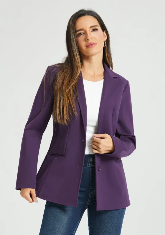⏰ PRESALE | Classic Blazer (Aubergine) sold by Betabrand