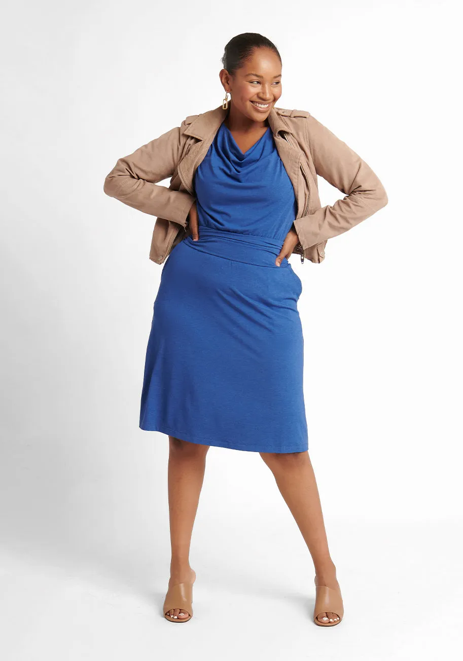 Canopy Dress (Seaglass) sold by Betabrand product image thumbnail 4