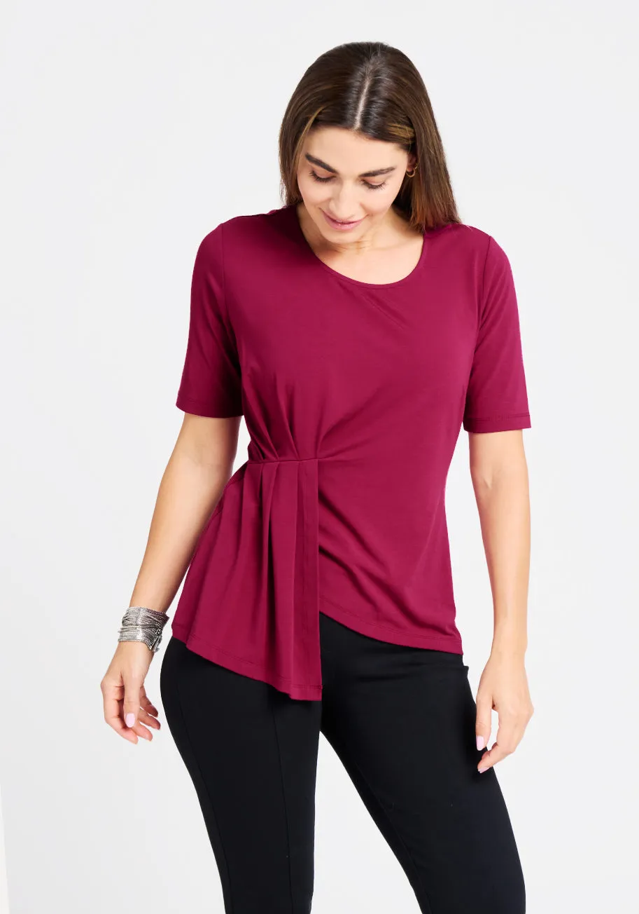 Christine Tee (Plum) sold by Betabrand