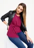 Christine Tee (Plum) sold by Betabrand