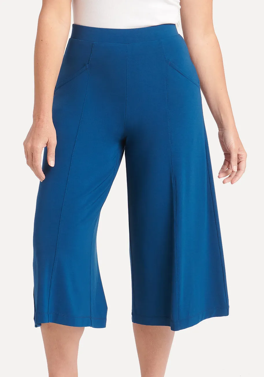 Full Bloom Pant (Poseidon) sold by Betabrand product image thumbnail 2
