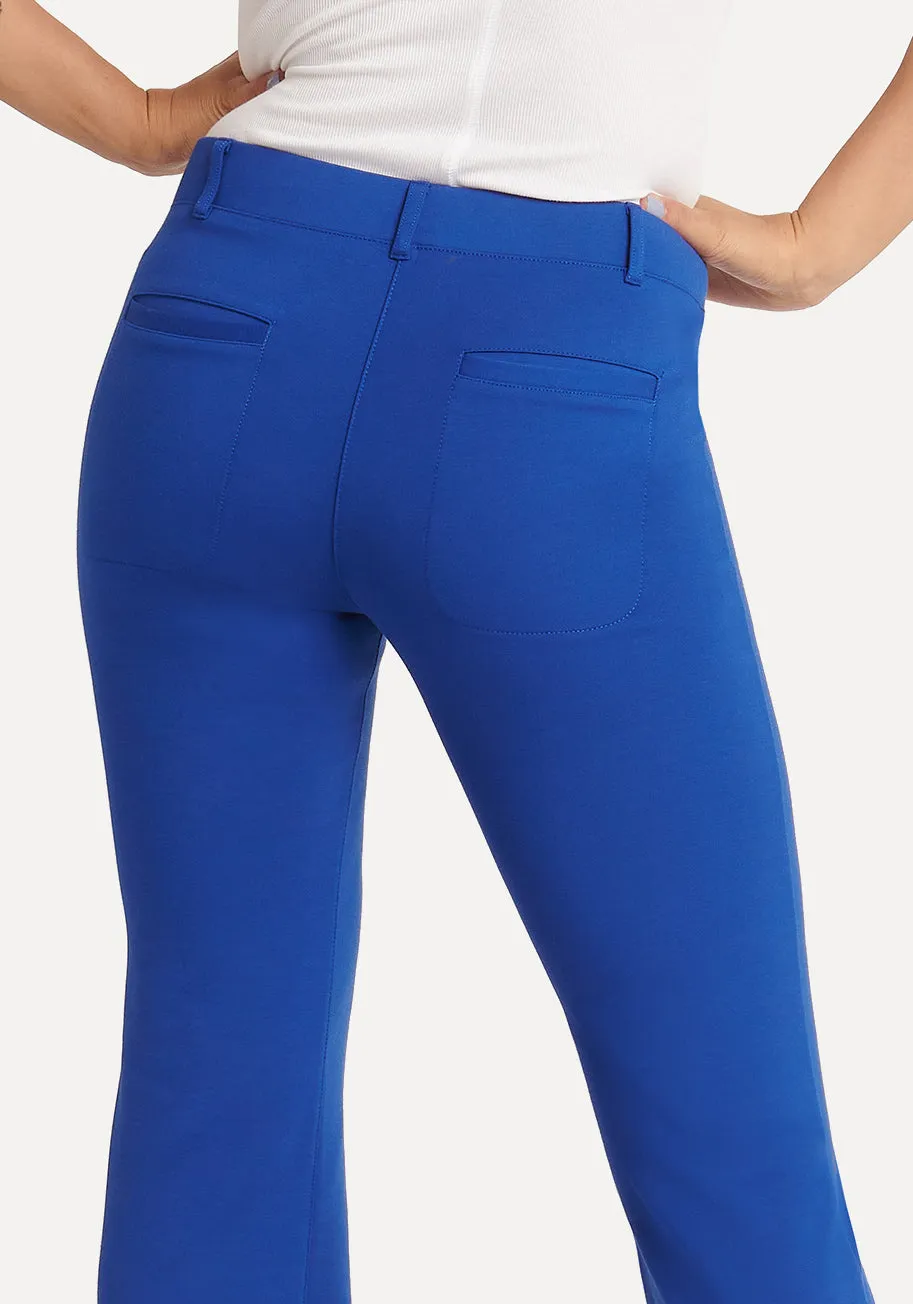 Straight-Leg | Two-Pocket Dress Pant Yoga Pants (Seaglass) sold by Betabrand product image thumbnail 3