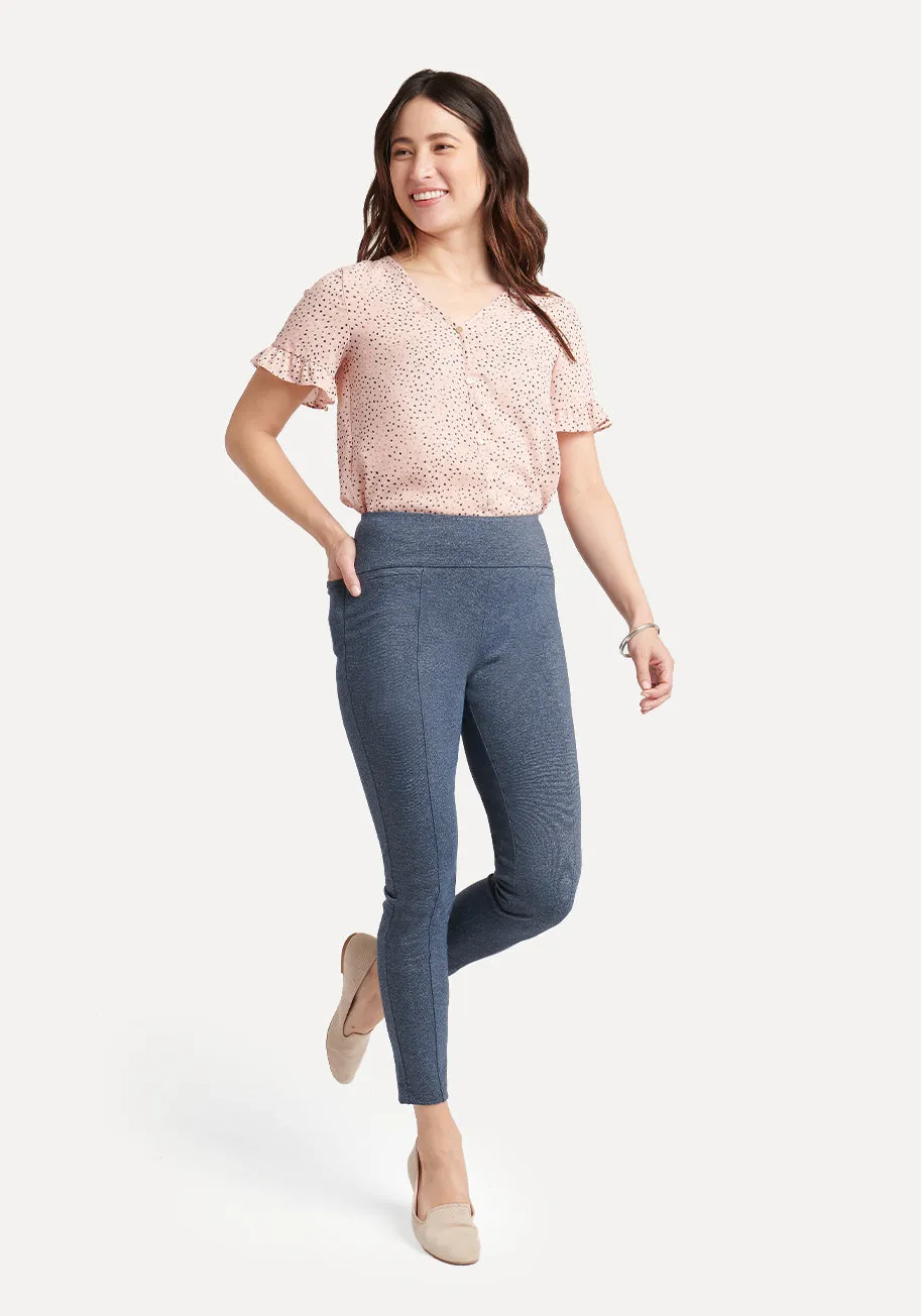 Skinny-Leg | Power-Down Pants (Static) sold by Betabrand