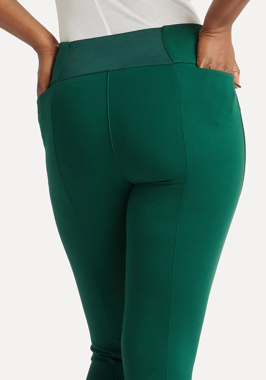 Skinny-Leg | Power-Down Pants (Botanical) sold by Betabrand product image thumbnail 4