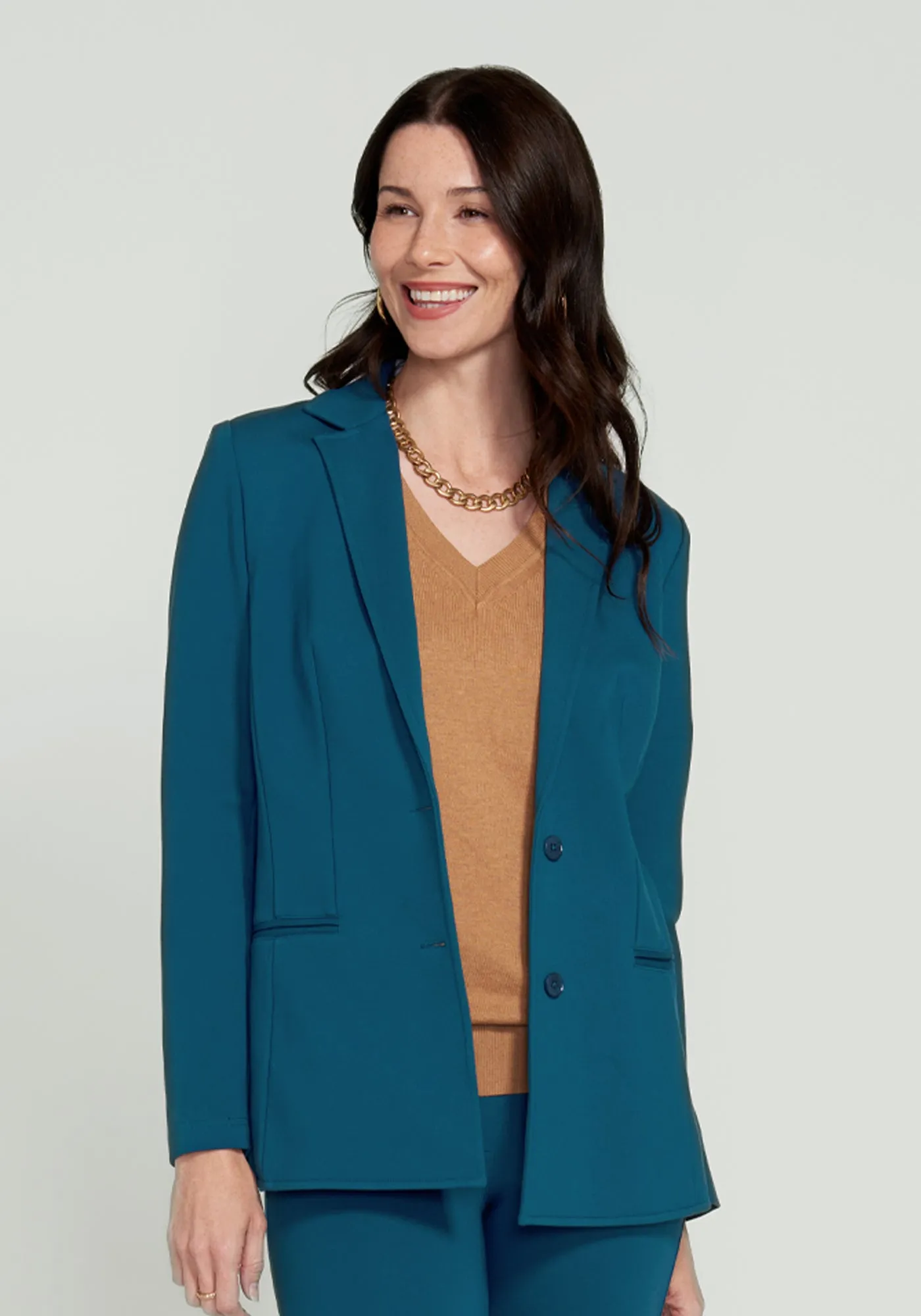 Classic Blazer (Dark Ocean) sold by Betabrand