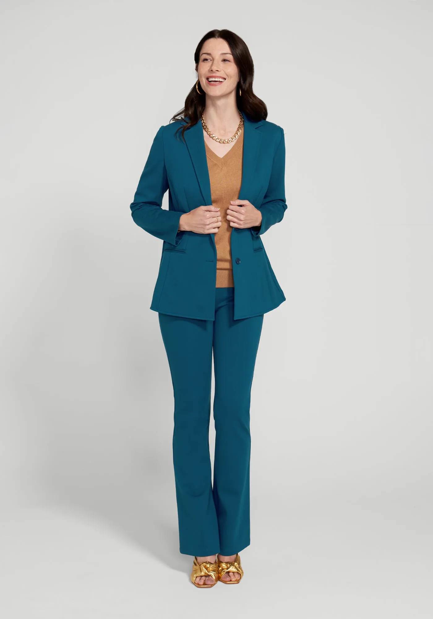 Classic Blazer (Dark Ocean) sold by Betabrand product image thumbnail 4
