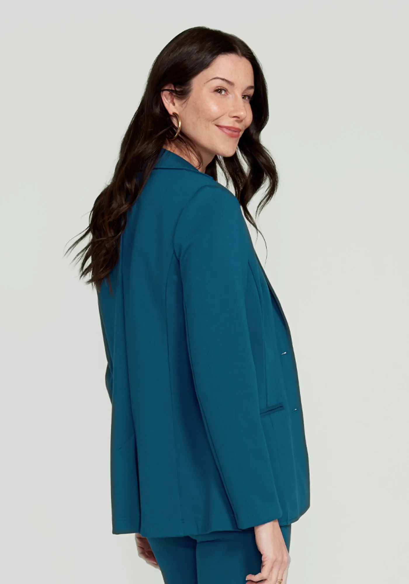 Classic Blazer (Dark Ocean) sold by Betabrand product image thumbnail 3