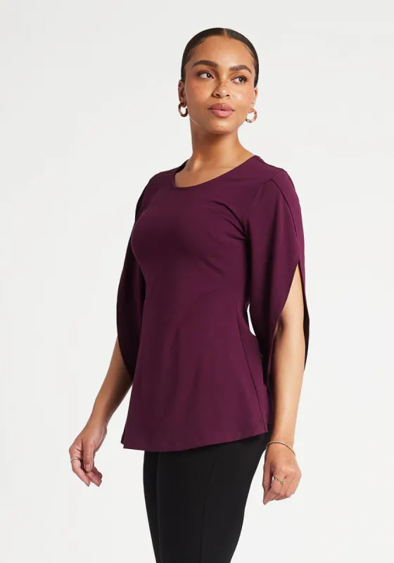 Samantha Tunic (Dragonfruit) sold by Betabrand