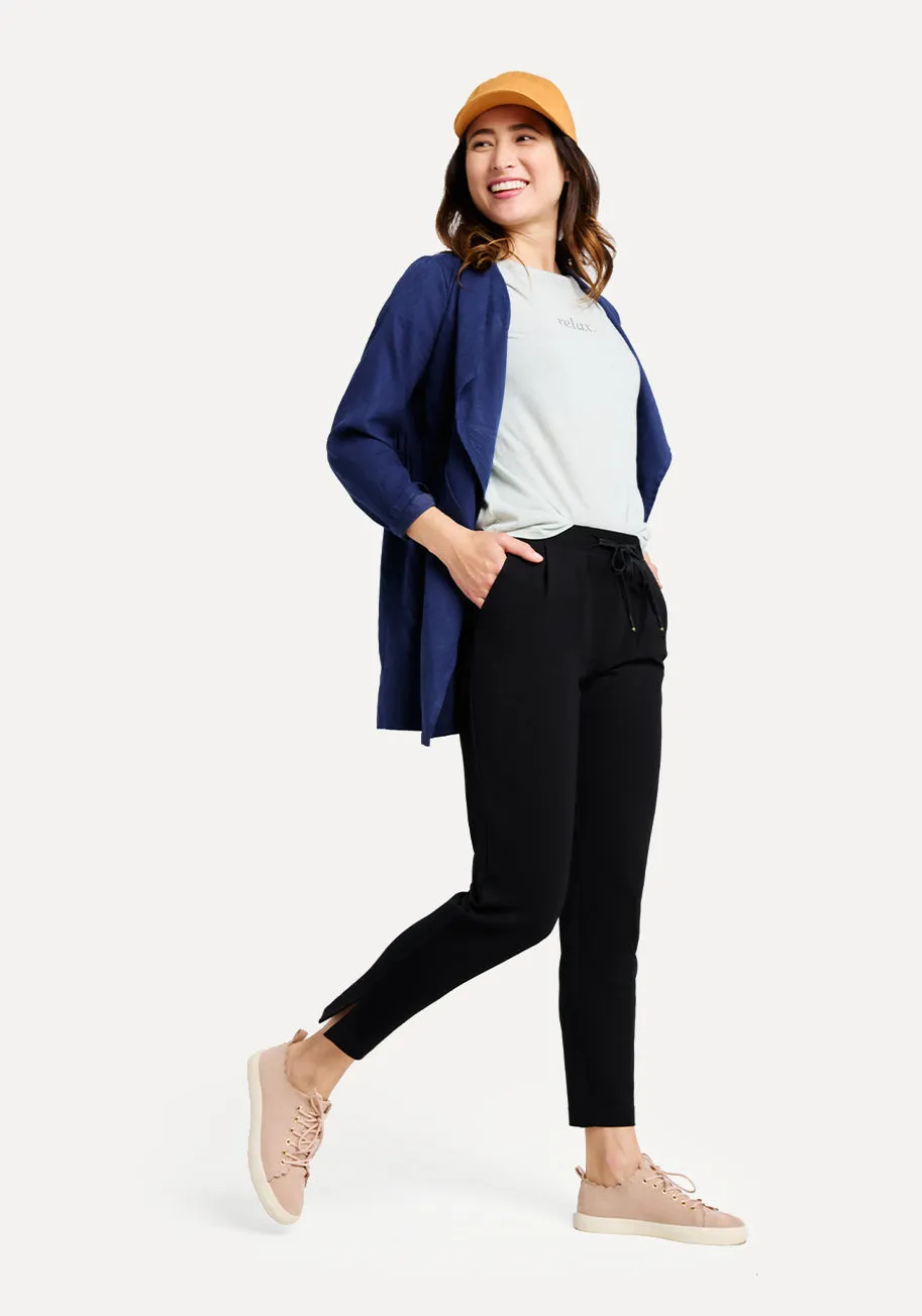 Skinny-Leg | SoHo Joggers (Black) sold by Betabrand product image thumbnail 4