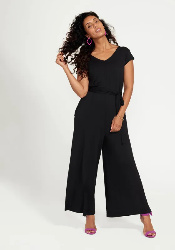 Day to Night Jumpsuit (Black) - Final Sale sold by Betabrand