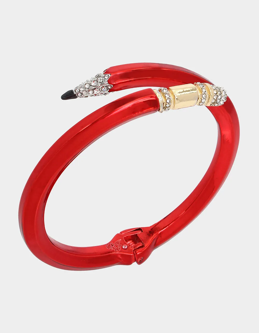 BOOK SMART PENCIL BANGLE RED sold by Betsey Johnson