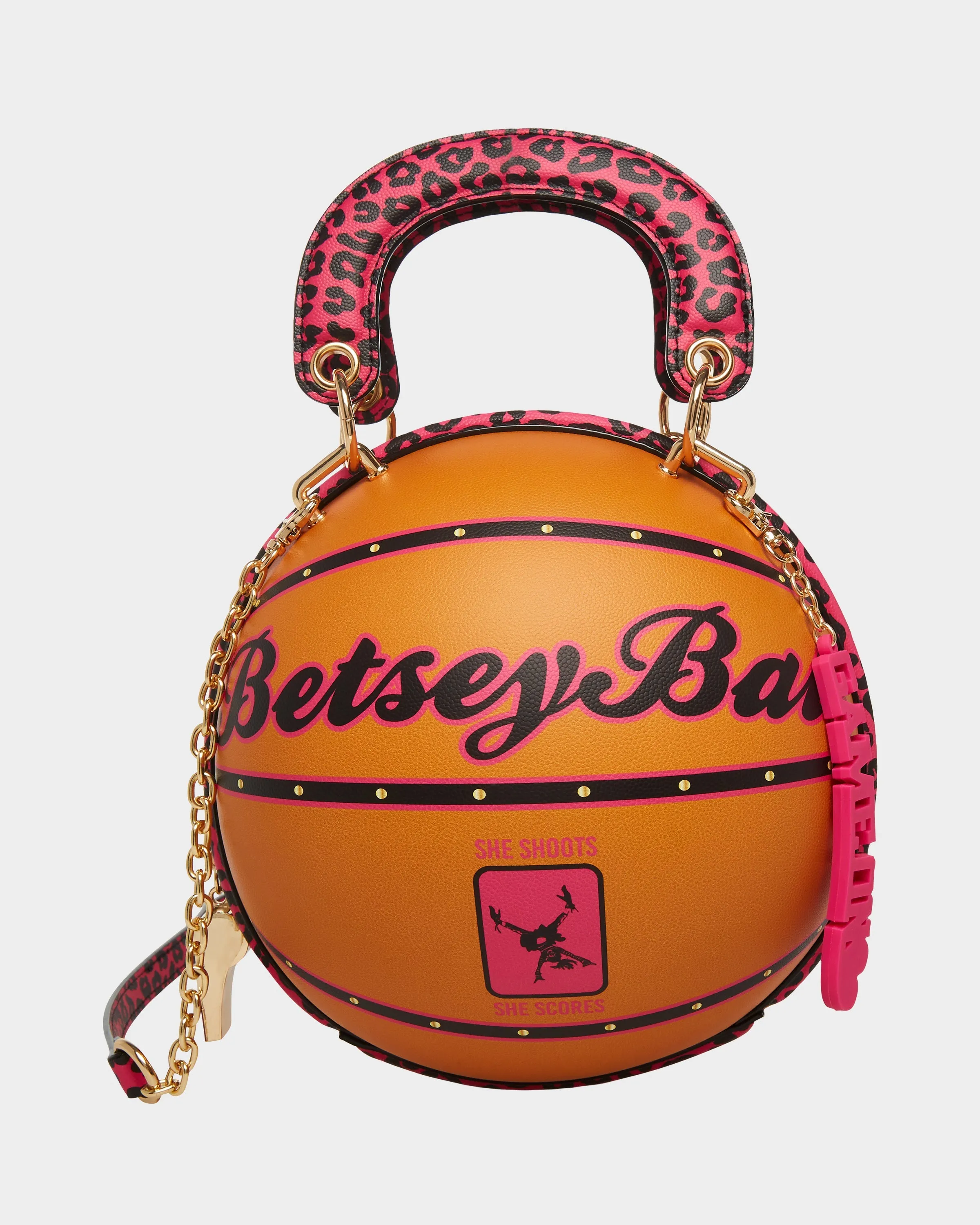 KITSCH BETSEY BALL CROSSBODY LEOPARD | RE:LUV sold by Betsey Johnson