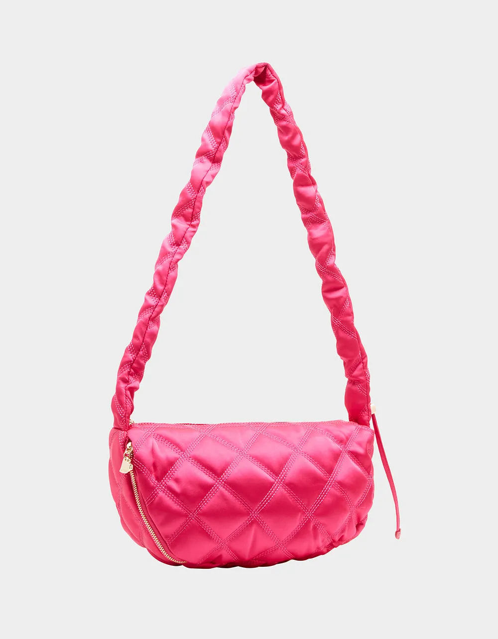 QUILTED NYLON SLING BAG PINK sold by Betsey Johnson product image thumbnail 3