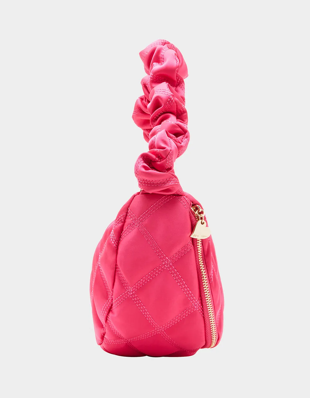 QUILTED NYLON SLING BAG PINK sold by Betsey Johnson product image thumbnail 4