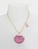 PINK SUMMER SHELL PENDANT PINK sold by Betsey Johnson