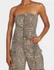 GINA CARGO JUMPSUIT LEOPARD sold by Betsey Johnson