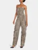 GINA CARGO JUMPSUIT LEOPARD sold by Betsey Johnson