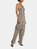 GINA CARGO JUMPSUIT LEOPARD sold by Betsey Johnson