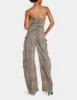 GINA CARGO JUMPSUIT LEOPARD sold by Betsey Johnson