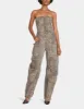 GINA CARGO JUMPSUIT LEOPARD sold by Betsey Johnson