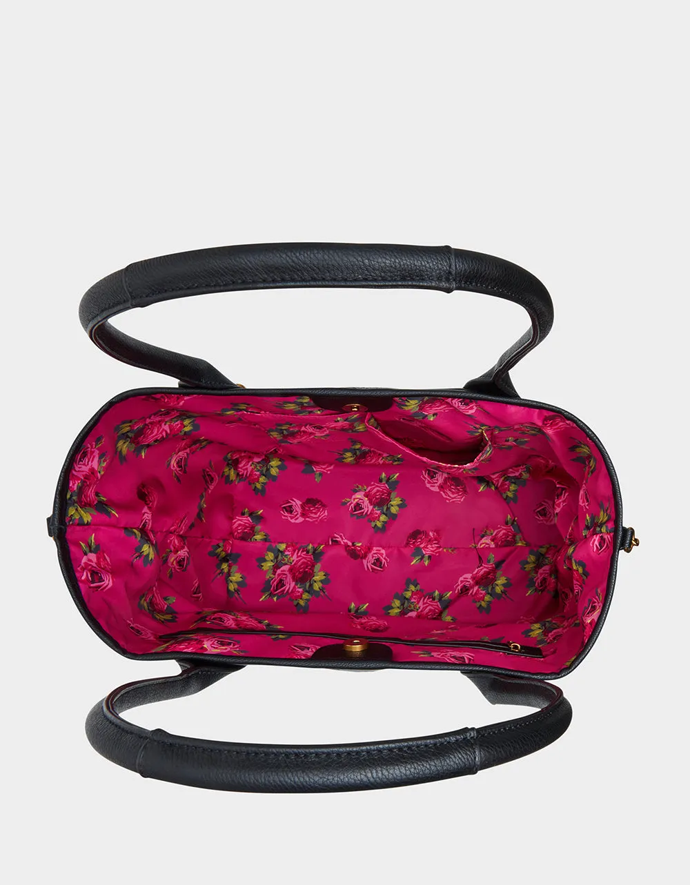 SKULL BOSS TRAP TOTE BLACK sold by Betsey Johnson product image thumbnail 5