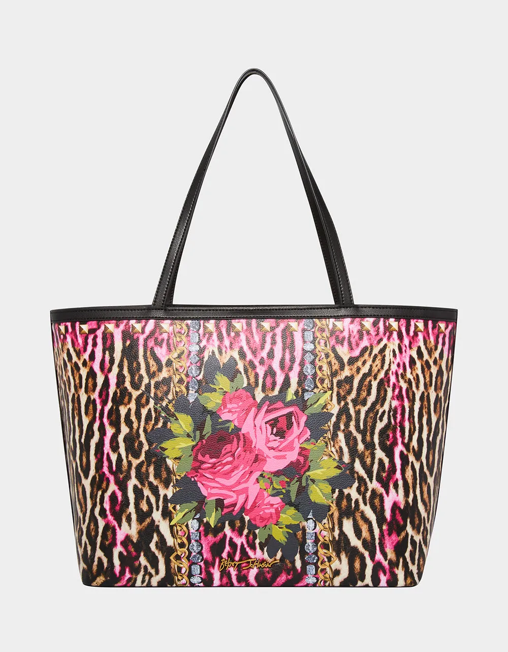EMBROIDERED PATCH TOTE MULTI sold by Betsey Johnson product image thumbnail 5