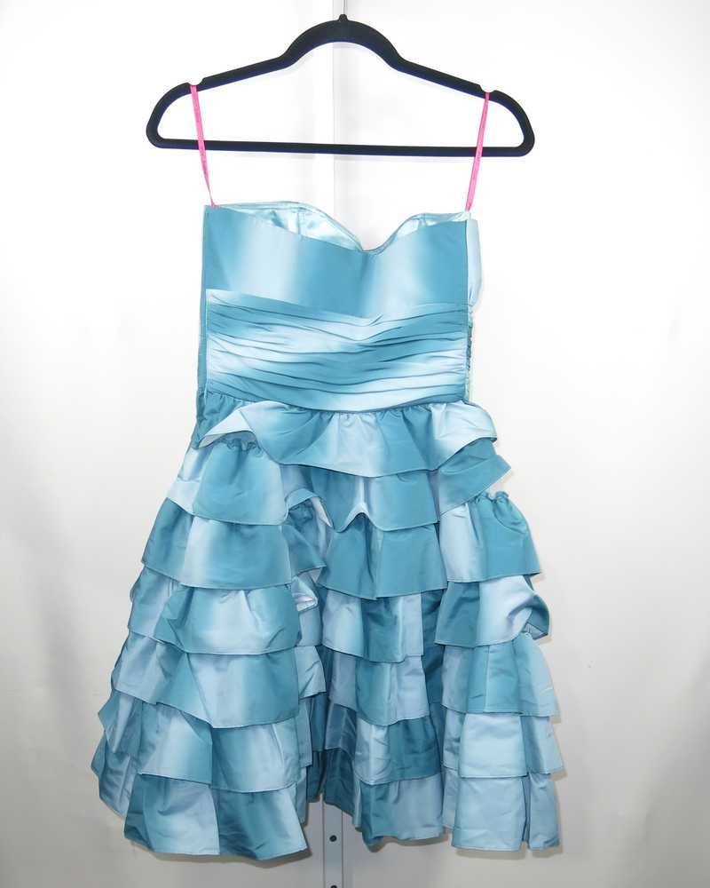 Dual-Shaded Blue Dress | RE:LUV sold by Betsey Johnson product image thumbnail 3