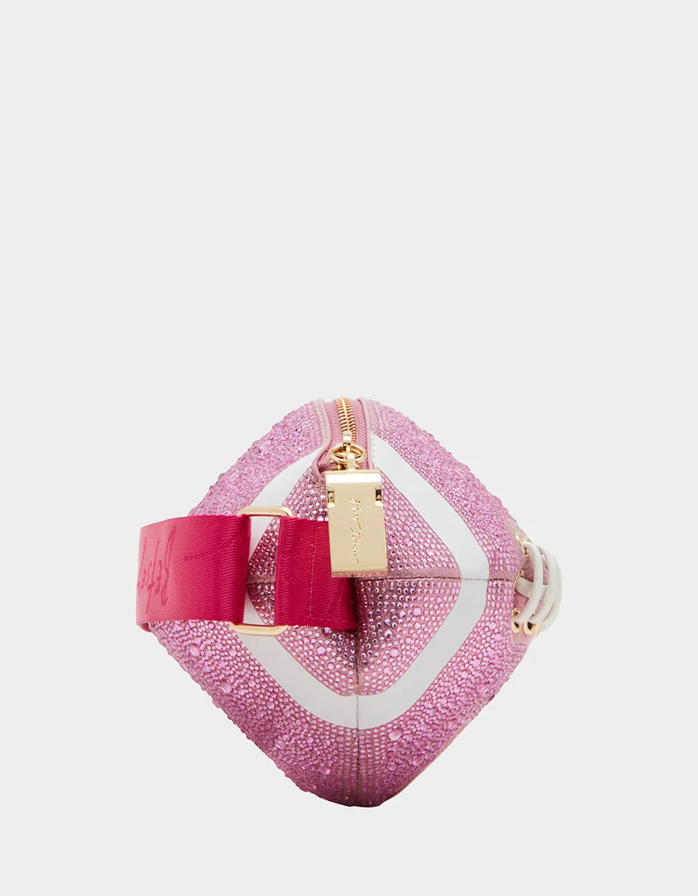 KITSCH TACKLE ME RHINESTONE SLING PINK sold by Betsey Johnson product image thumbnail 3