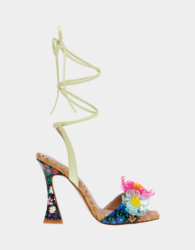 DELANY GREEN MULTI | RE:LUV sold by Betsey Johnson