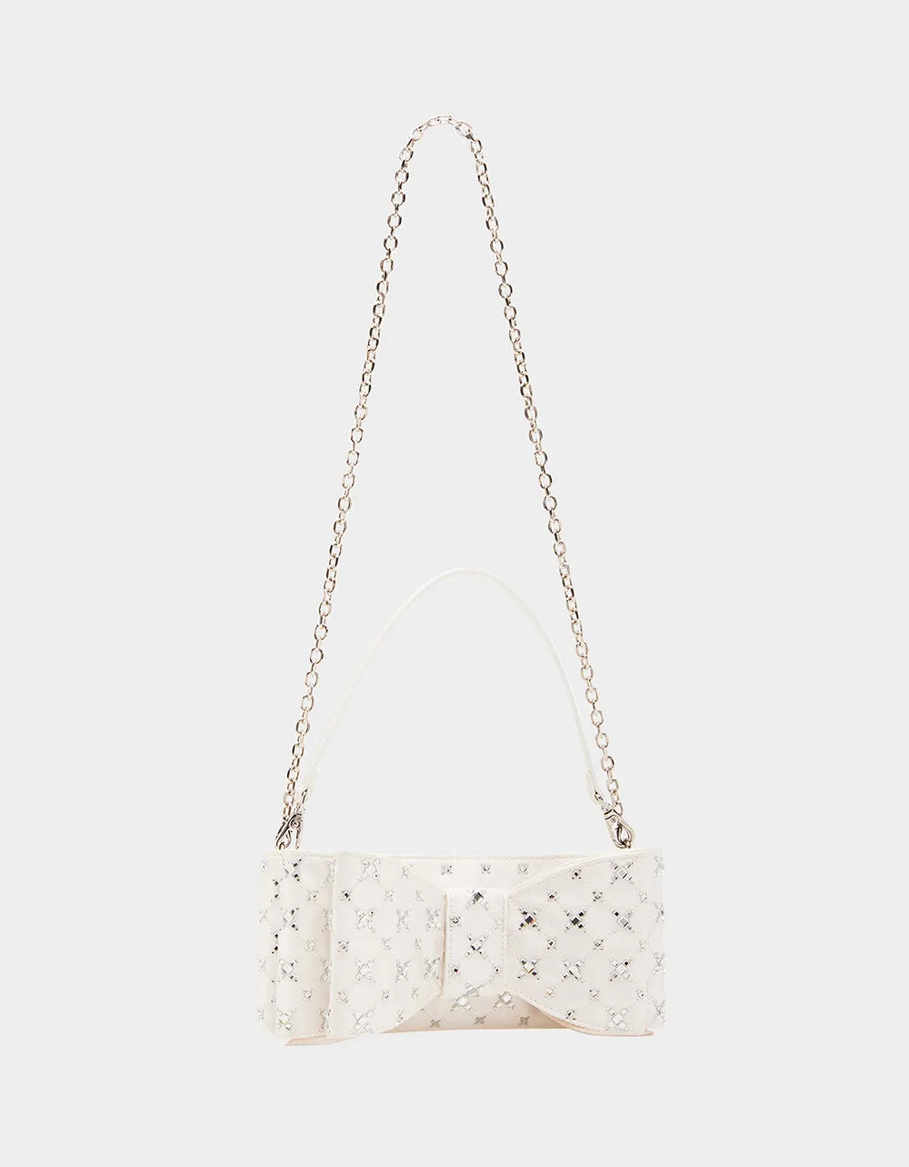 TIE THE KNOT BOW BAG IVORY sold by Betsey Johnson product image thumbnail 4