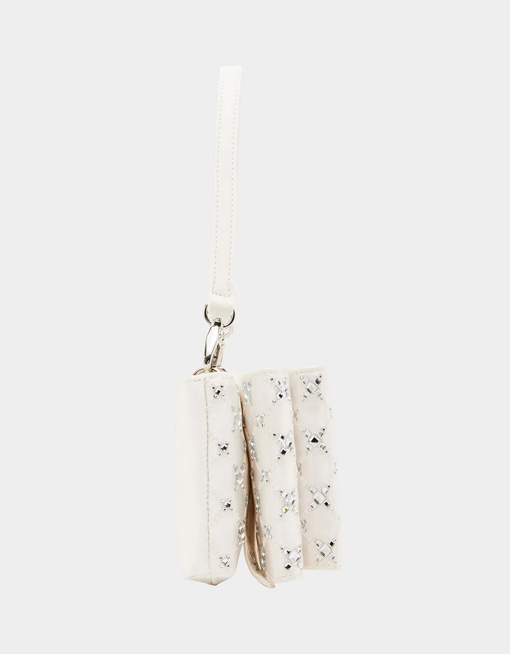TIE THE KNOT BOW BAG IVORY sold by Betsey Johnson product image thumbnail 5